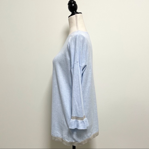 Lilly Pulitzer Charla 3/4 Ruffle Sleeve Sweater - Picture 3 of 9